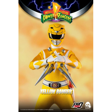 Ranger Amarelo Mighty Morphin Mighty Morphin Power Rangers 30 cm Figura FigZero