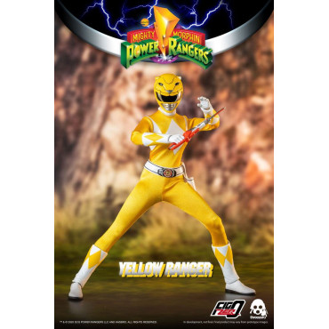 Ranger Amarelo Mighty Morphin Mighty Morphin Power Rangers 30 cm Figura FigZero