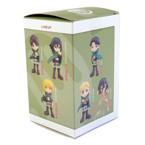 Attack on Titan Pack de 6 Figuras Attack on Titan 9 cm