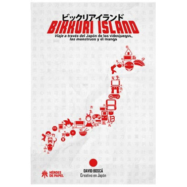 Livro Bikkuri Island. Uma viagem pelo Japão dos videojogos, dos monstros e da manga.