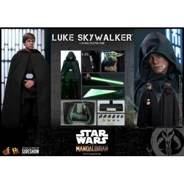 Figura Hot Toys Luke Skywalker Star Wars O Mandaloriano 1:6