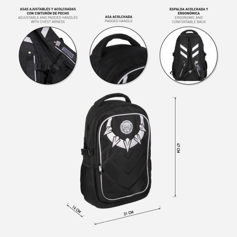 Mochila Pantera Negra Marvel