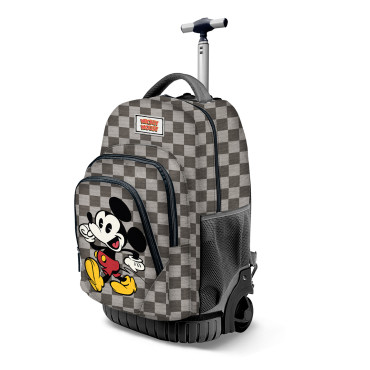 Mickey Mouse Mochila trolley cinzenta