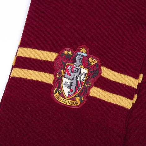 Conjunto de chapéu e cachecol Harry Potter Gryffindor