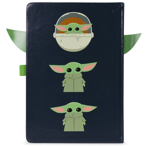 Caderno A5 Baby Yoda The Mandalorian All Ears