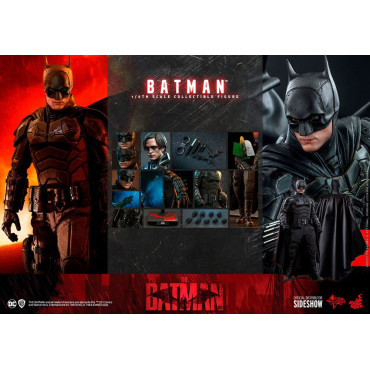 Batman Figure Robert Pattison Hot Toys O Batman