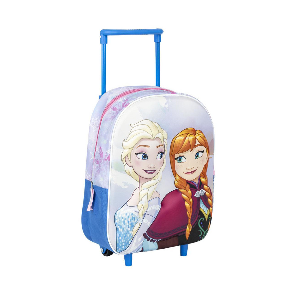 MOCHILA INFANTIL TROLLEY 3D FROZEN