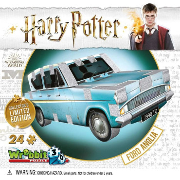 Puzzle 3D Harry Potter Carro Ford Anglia