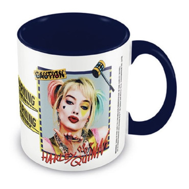 Caneca de aviso Harley Quinn