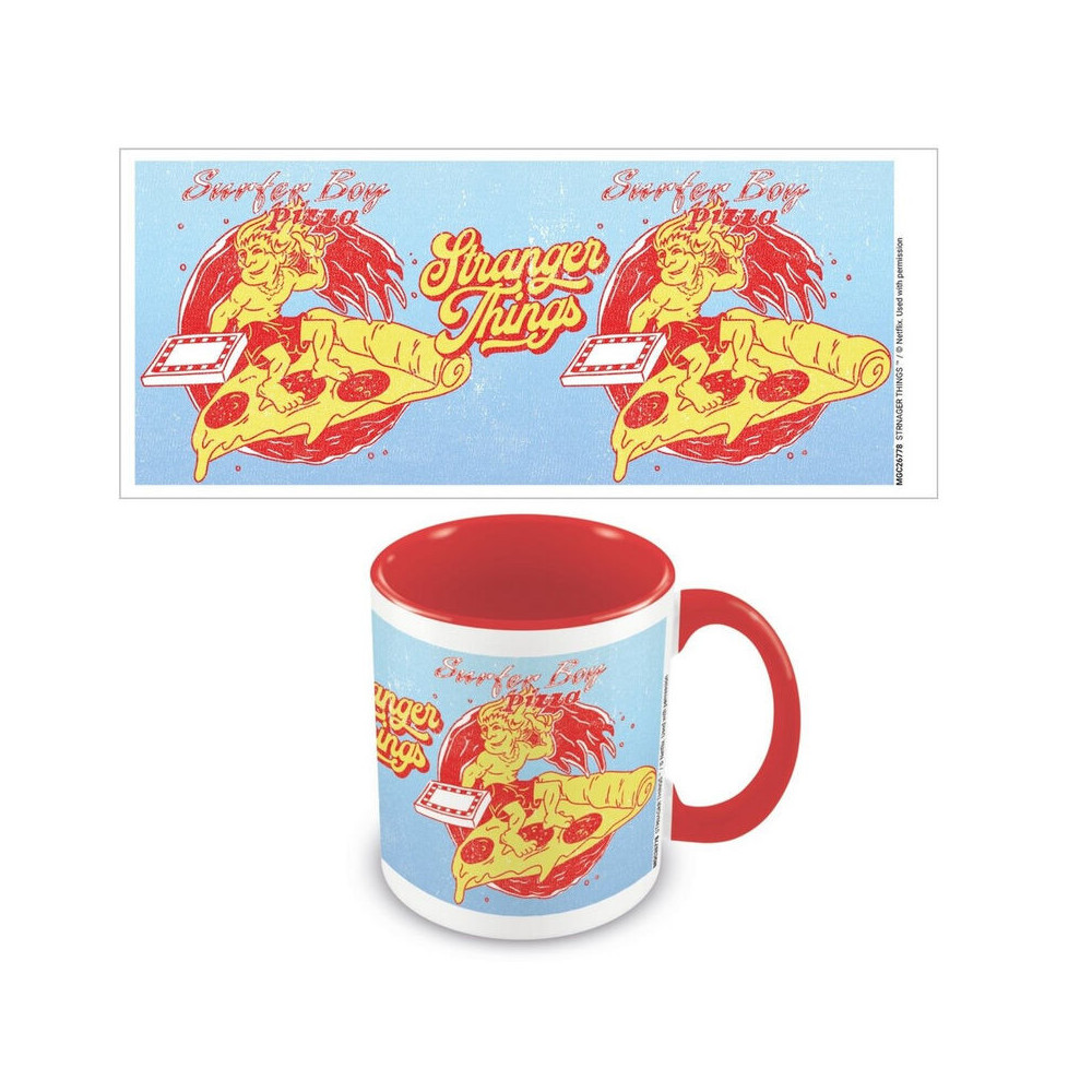 Caneca de pizza Surfer Boy Stanger Things 4