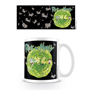 Caneca de pequeno-almoço Rick & Morty Cat Dimension