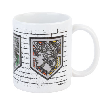 Caneca com emblema de parede Attack On Titan