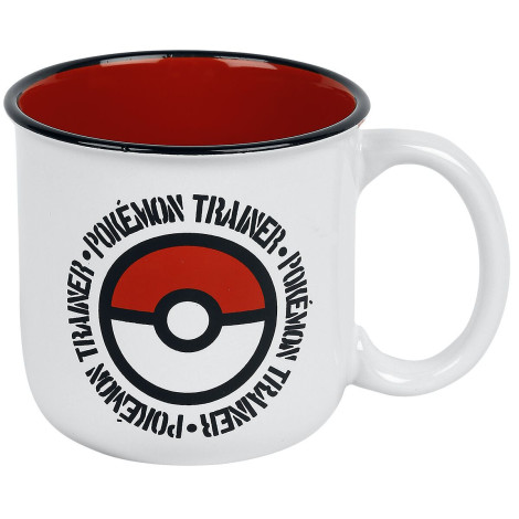 Caneca Pokemon Trainer Vintage