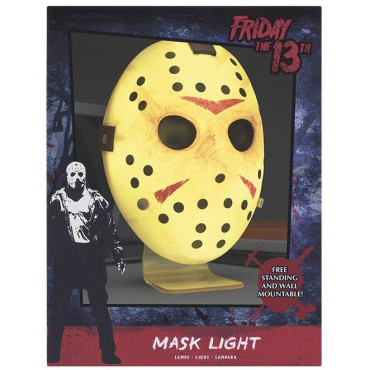 Candeeiro de mesa com máscara de Jason Friday The 13th