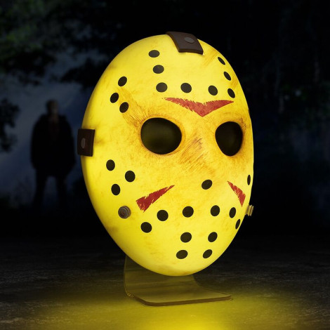 Candeeiro de mesa com máscara de Jason Friday The 13th