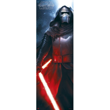 Porta de cartaz Star Wars Kylo Ren