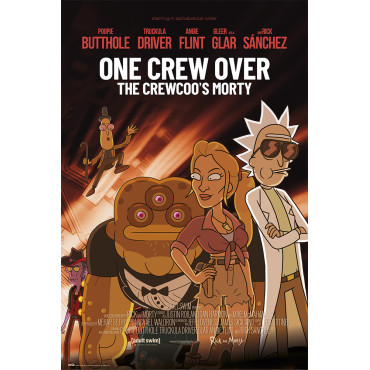 Cartaz Rick And Morty 4 One Crew