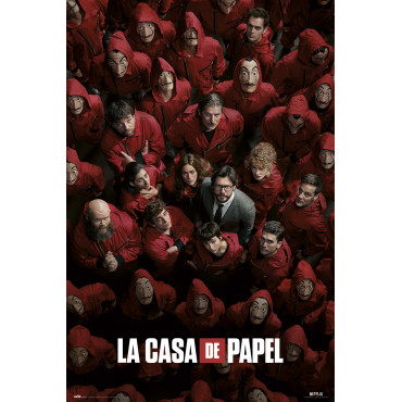 Cartaz La Casa De Papel Guerra