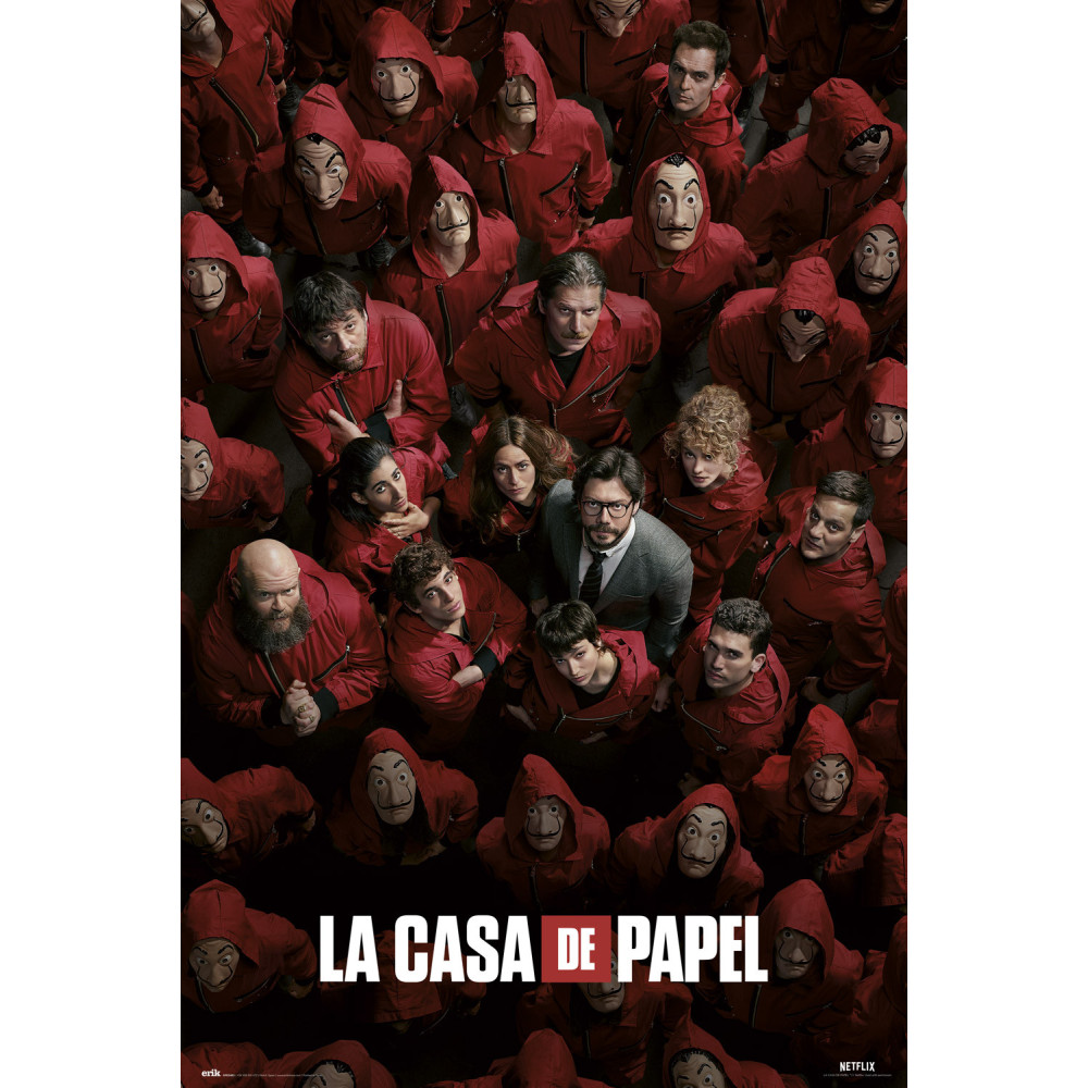 Cartaz La Casa De Papel Guerra