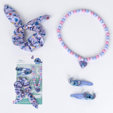 Conjunto de acessórios infantis Disney Stitch