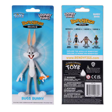 Bendyfigs Bugs Figuras Bunny Looney Tunes