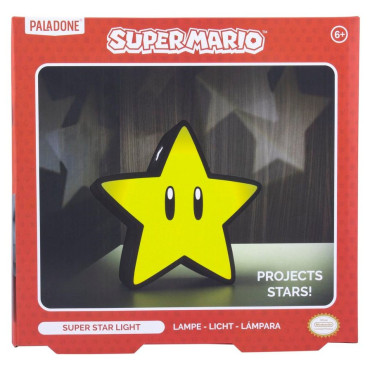 Candeeiro Super Mario Super Star