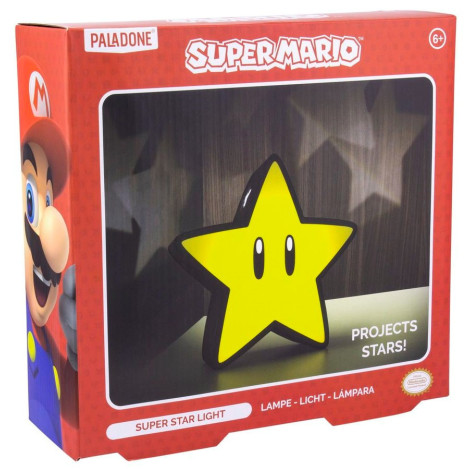 Candeeiro Super Mario Super Star