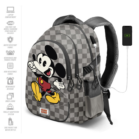 Mickey Mouse Mochila cinzenta