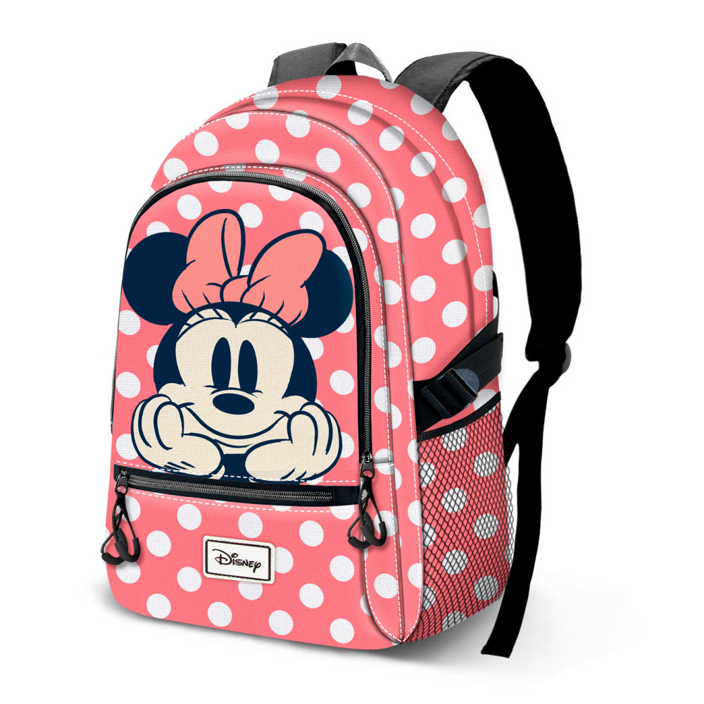 Mochila cor-de-rosa da Minnie Mouse