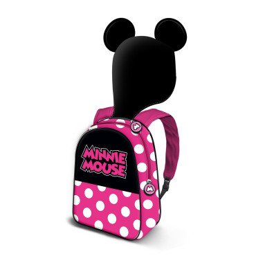 Mochila com capuz da Minnie Mouse