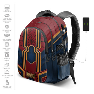 Spiderman Mochila vermelha