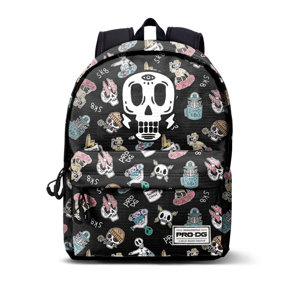 Mochila Skull Urban Style Preta