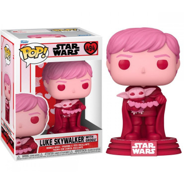 Funko Pop! Luke e Grogu The Mandalorian Especial do Dia dos Namorados Luke e Grogu