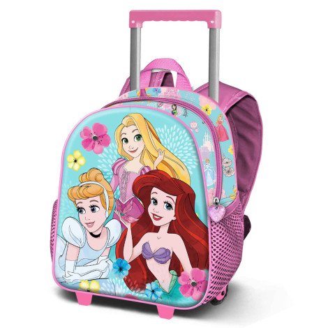 Mochila Trolley para Crianças Disney Princesses Azul