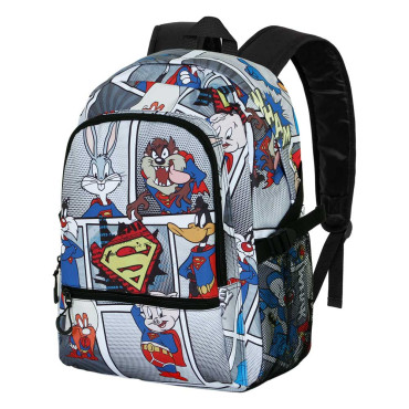 Mochila Looney Tunes Superman crossover