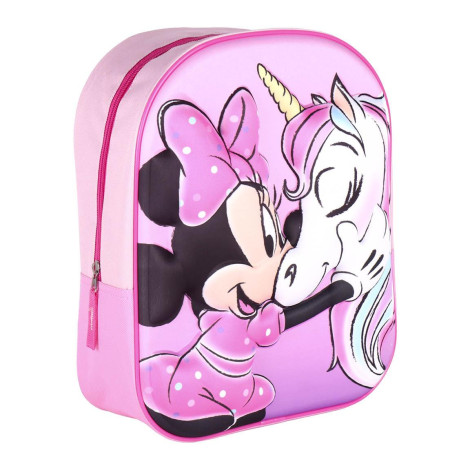 Mochila Disney Minnie Mouse 3D para criança