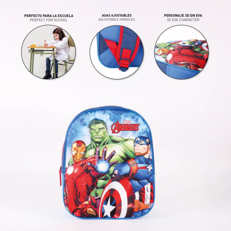 Mochila dos Vingadores Marvel