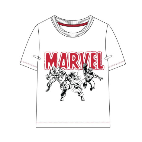 T-shirt de manga curta Marvel