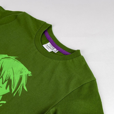 T-shirt de manga curta Hulk Marvel para crianças