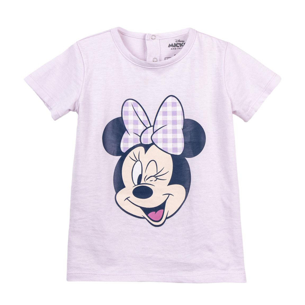 T-shirt de manga curta Minnie Baby