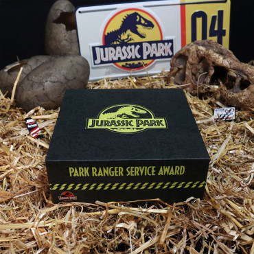 Caixa de réplicas Premium Park Ranger Division Jurassic Park