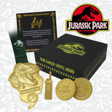 Caixa de réplicas Premium Park Ranger Division Jurassic Park