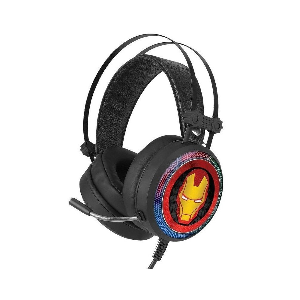 Auricular para jogos Iron Man Marvel