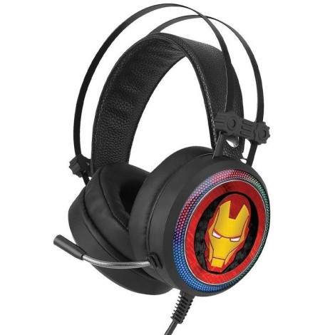 Auricular para jogos Iron Man Marvel