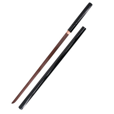 Katana com bainha preta Lâmina 105 cm