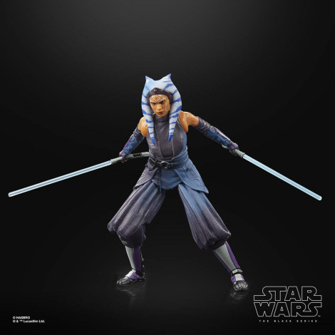 Ahsoka Tano Série Negra O Mandaloriano Figura