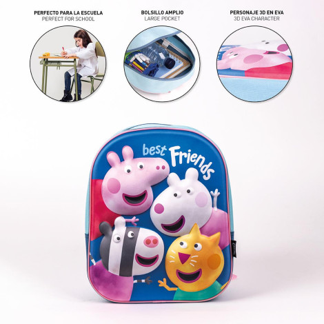 Peppa Pig Best Backpack Friends