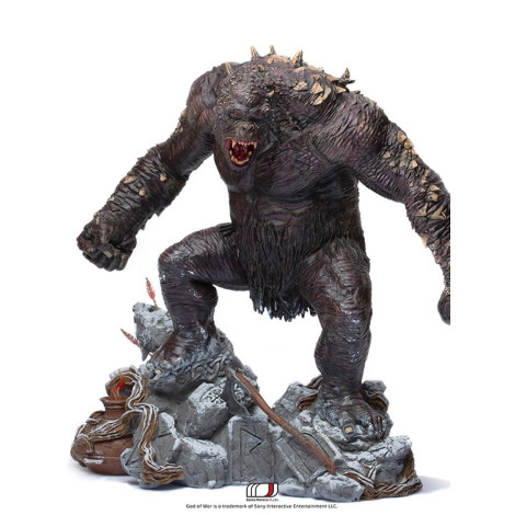 Figura Ogre de God Of War à escala artística