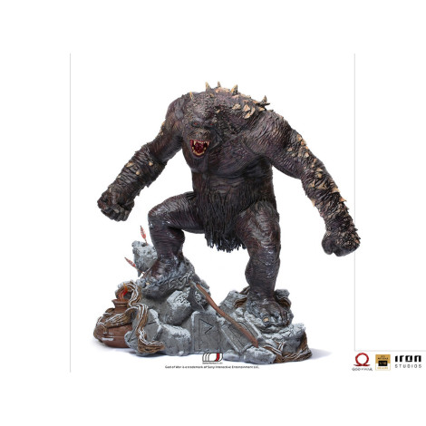 Figura Ogre de God Of War à escala artística