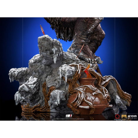 Figura Ogre de God Of War à escala artística